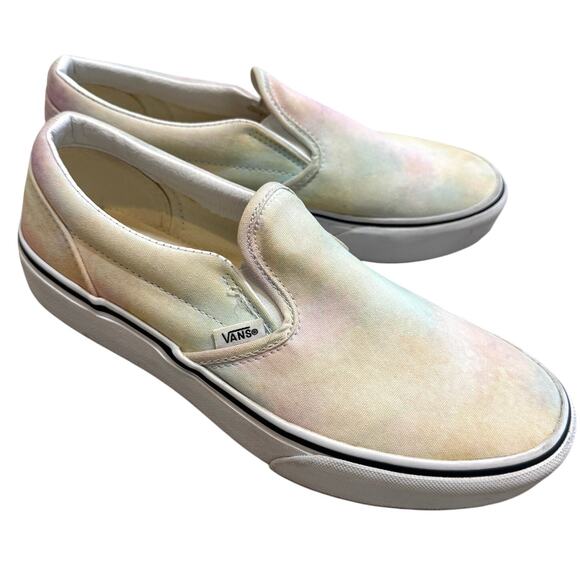 Vans Other - Vans 7 juniors casual slip on sneaker rainbow ombre multi color 2590
